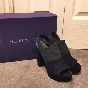 Stuart weitzman heeled sandals shoes